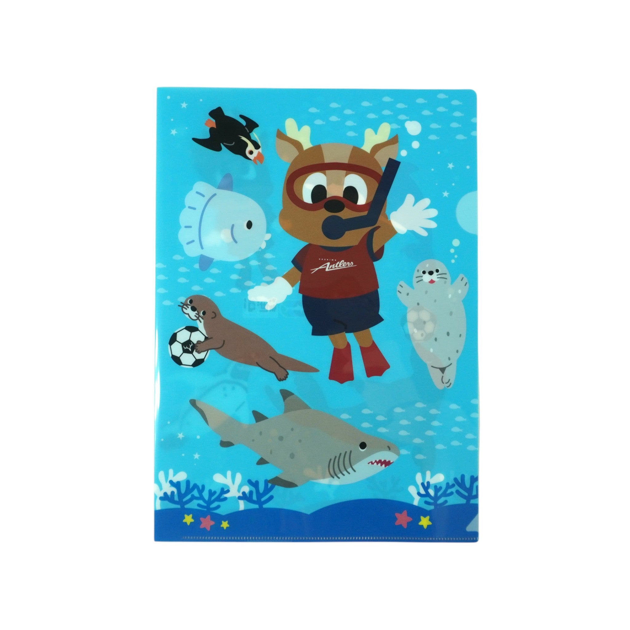 アクアワールド大洗×鹿島アントラーズ クリアファイル – 鹿島