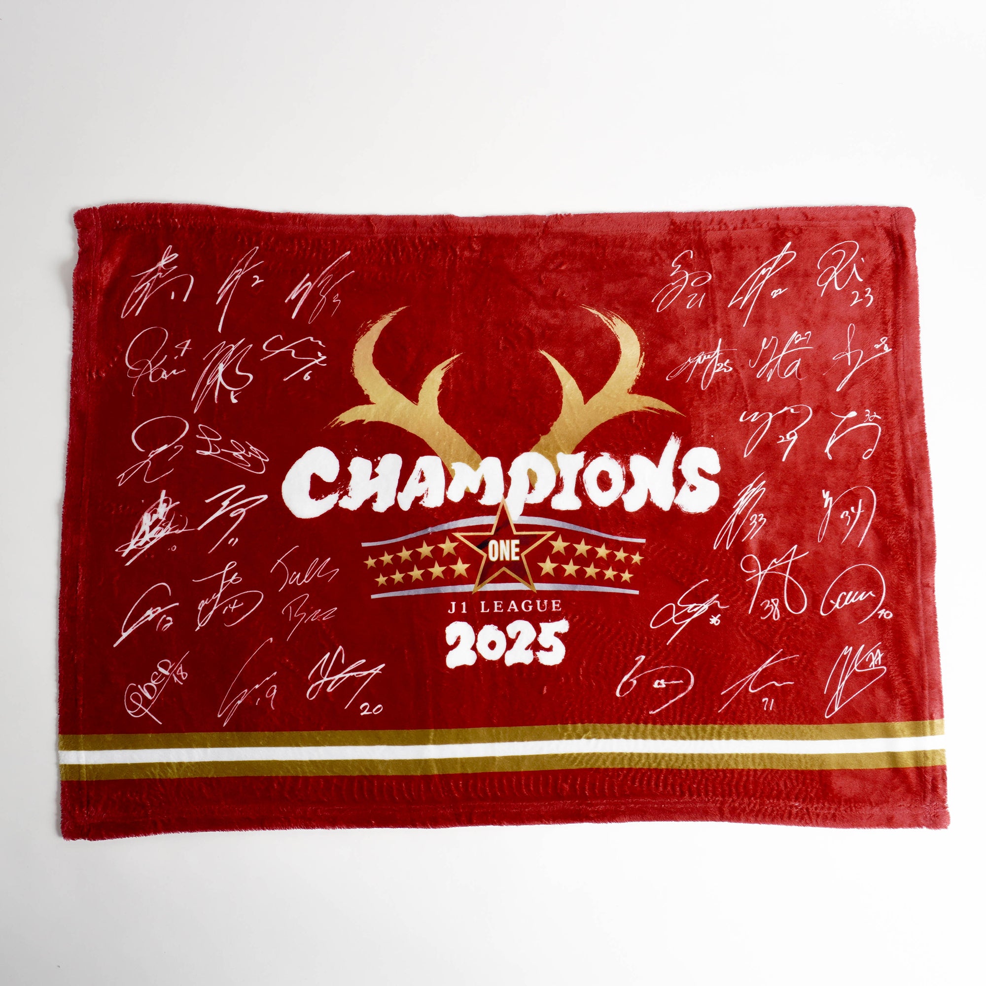 25J1リーグ優勝記念ブランケット（サイン）【予約】 – 鹿島