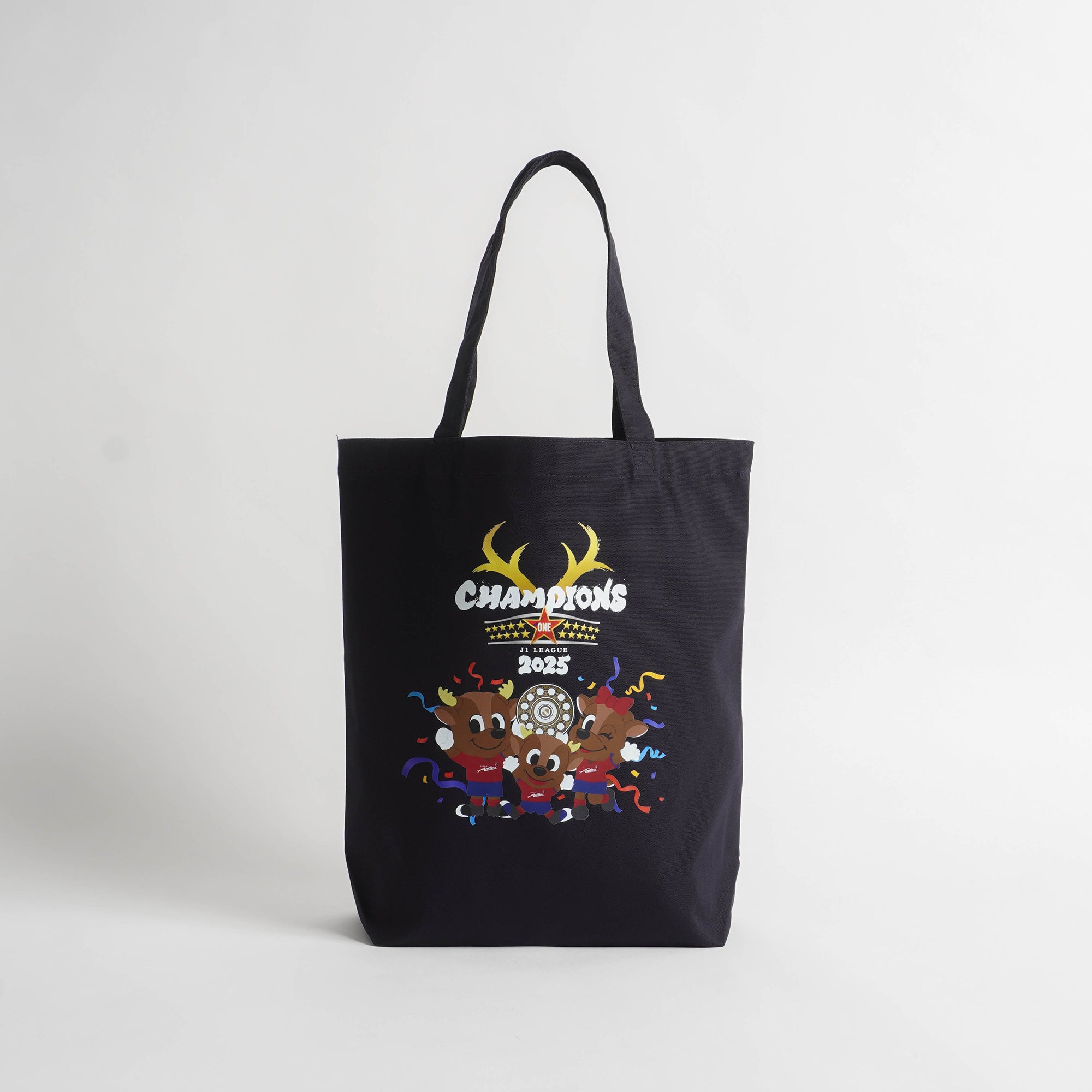 25J1リーグ優勝記念トートバッグ（マスコット）全2色【予約】 – 鹿島