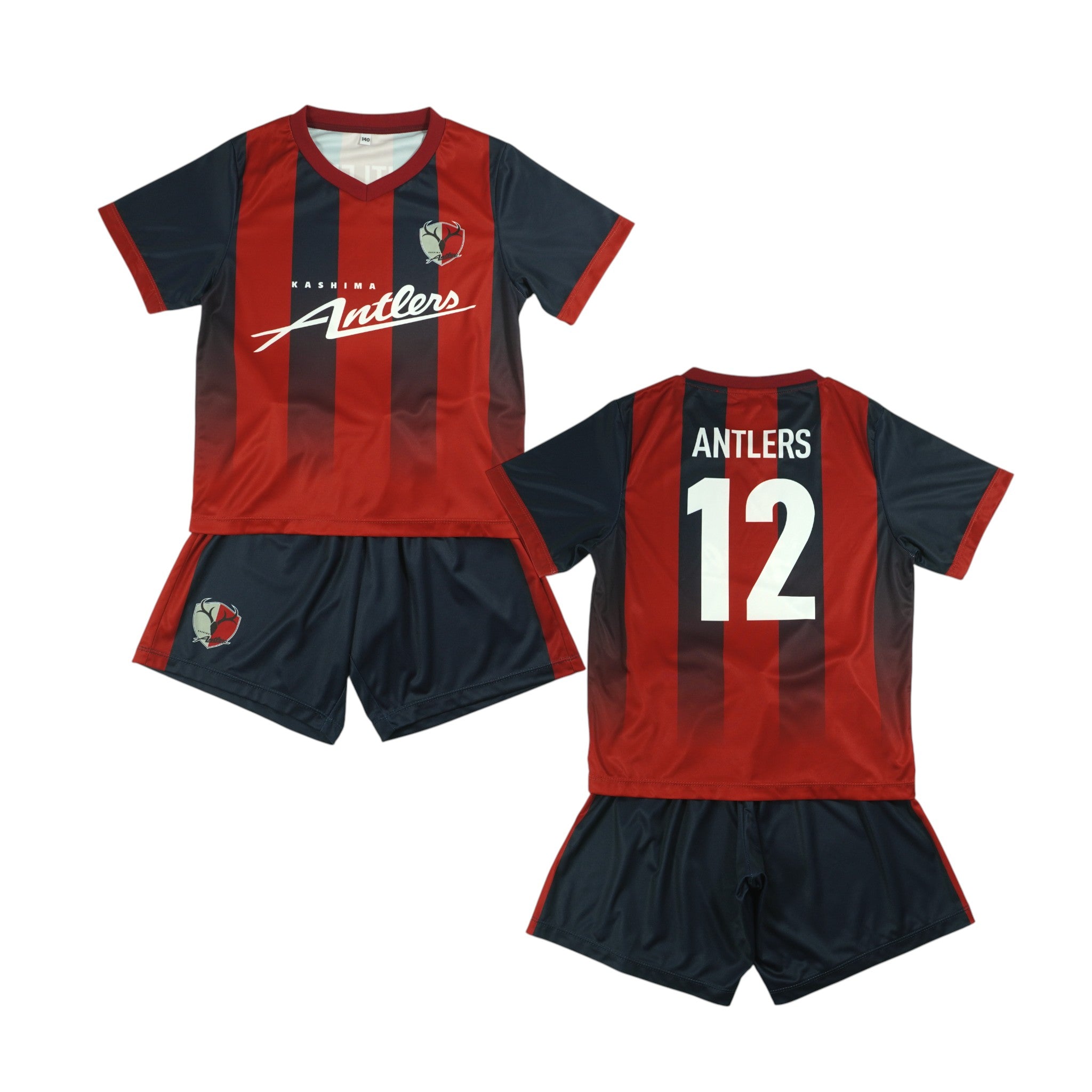 鹿島アントラーズユニフォーム◆値下げしました◆ 26キッズユニフォーム（上下セット）【受注】 – 鹿島アントラーズFC