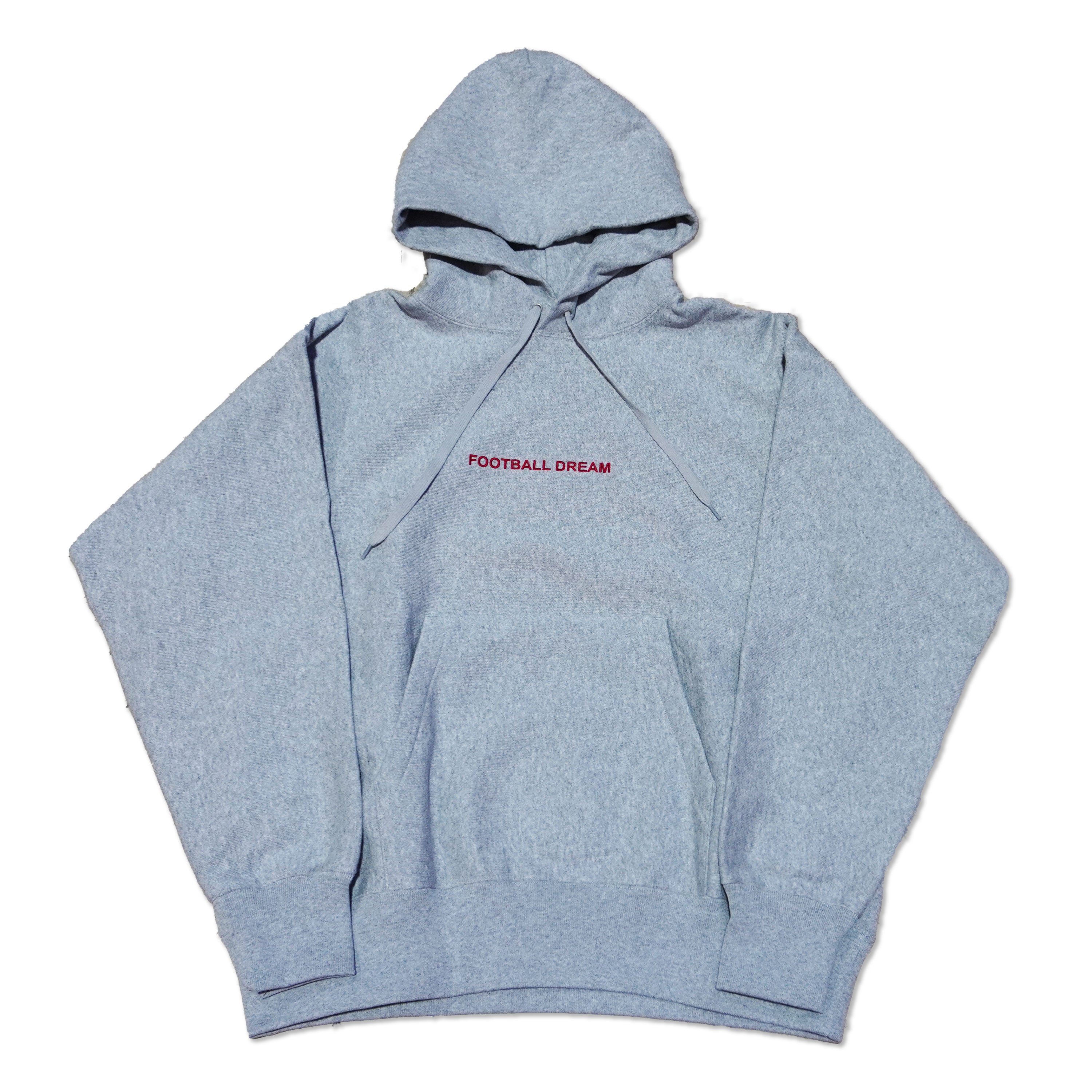 F.D. FOOTBALLDREAM SWEAT HOODIE（GRAY）