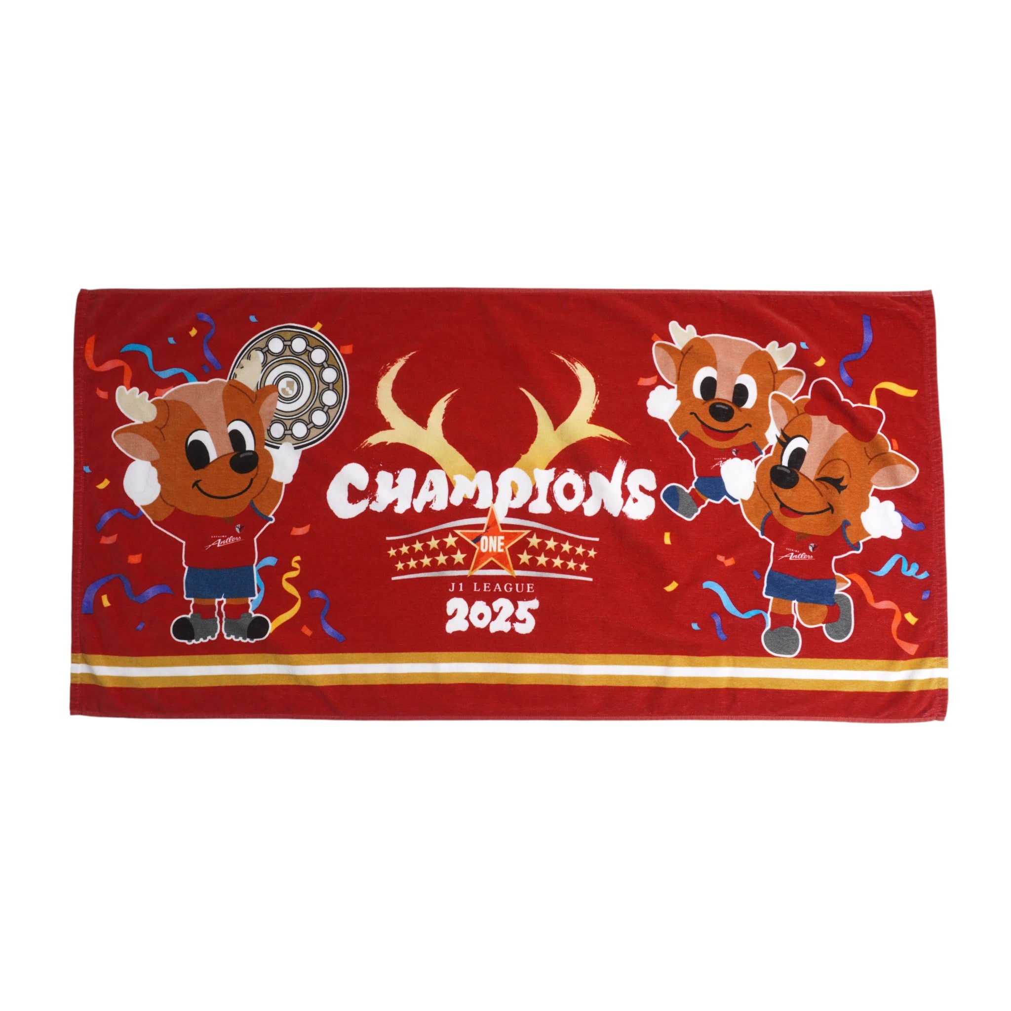25J1リーグ優勝記念バスタオル（マスコット）【予約】 – 鹿島