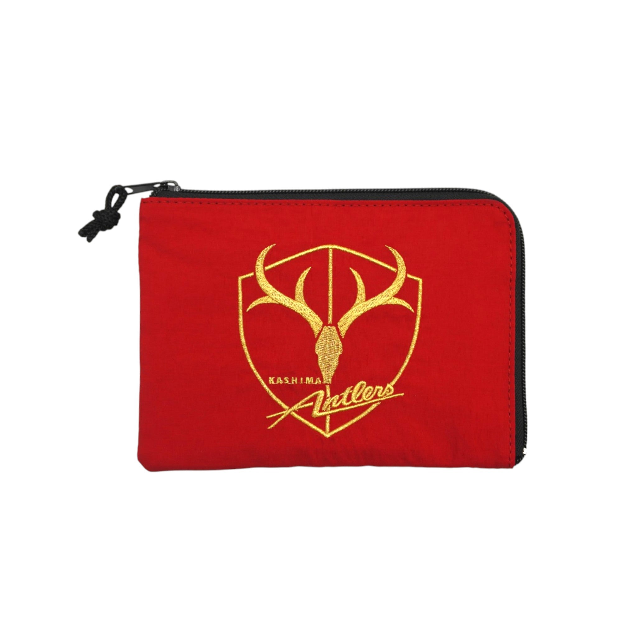 鹿島国立】ゴールド刺繍ポーチ – 鹿島アントラーズFC - 公式オンライン