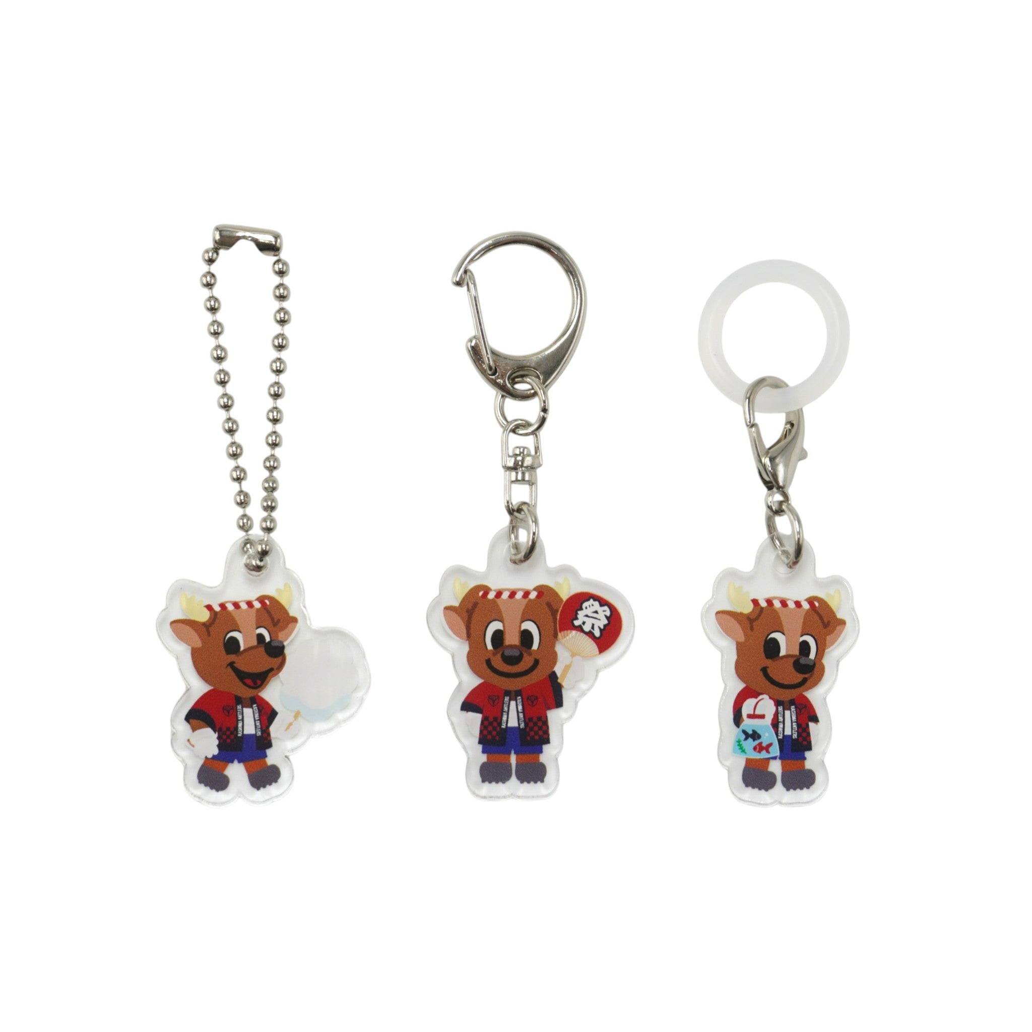 しかおおまつりキーホルダー3種セット – 鹿島アントラーズFC