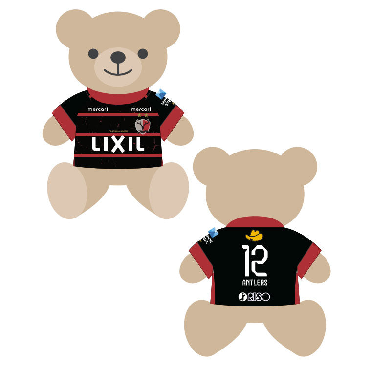 26ユニフォームベアぬいぐるみ（1st）【予約】 – 鹿島アントラーズFC
