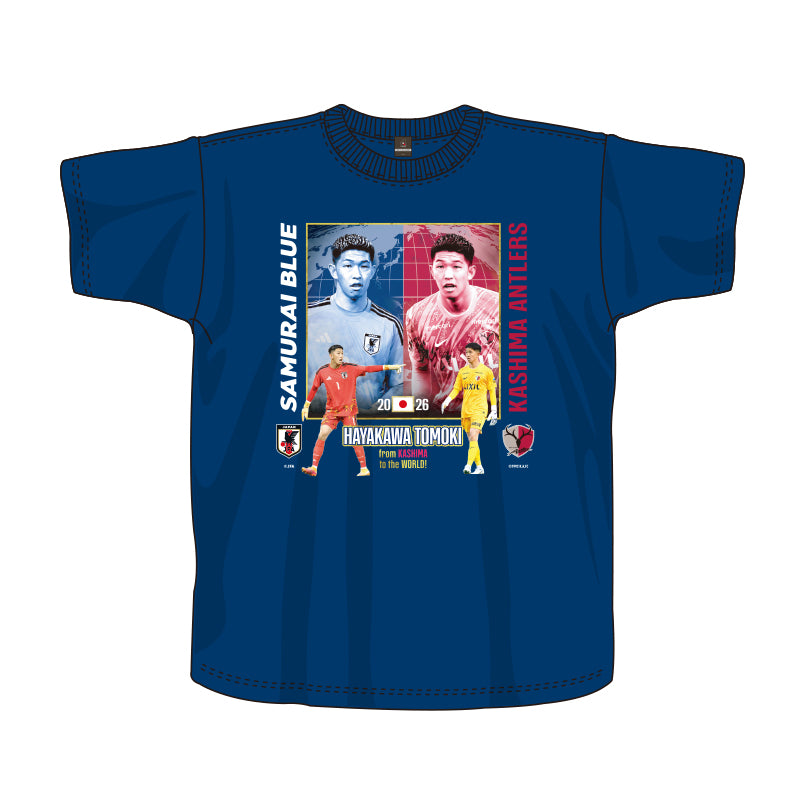 送料無料】JFA×J.LEAGUE 2026SAMURAI BLUE（日本代表）選出メンバーT