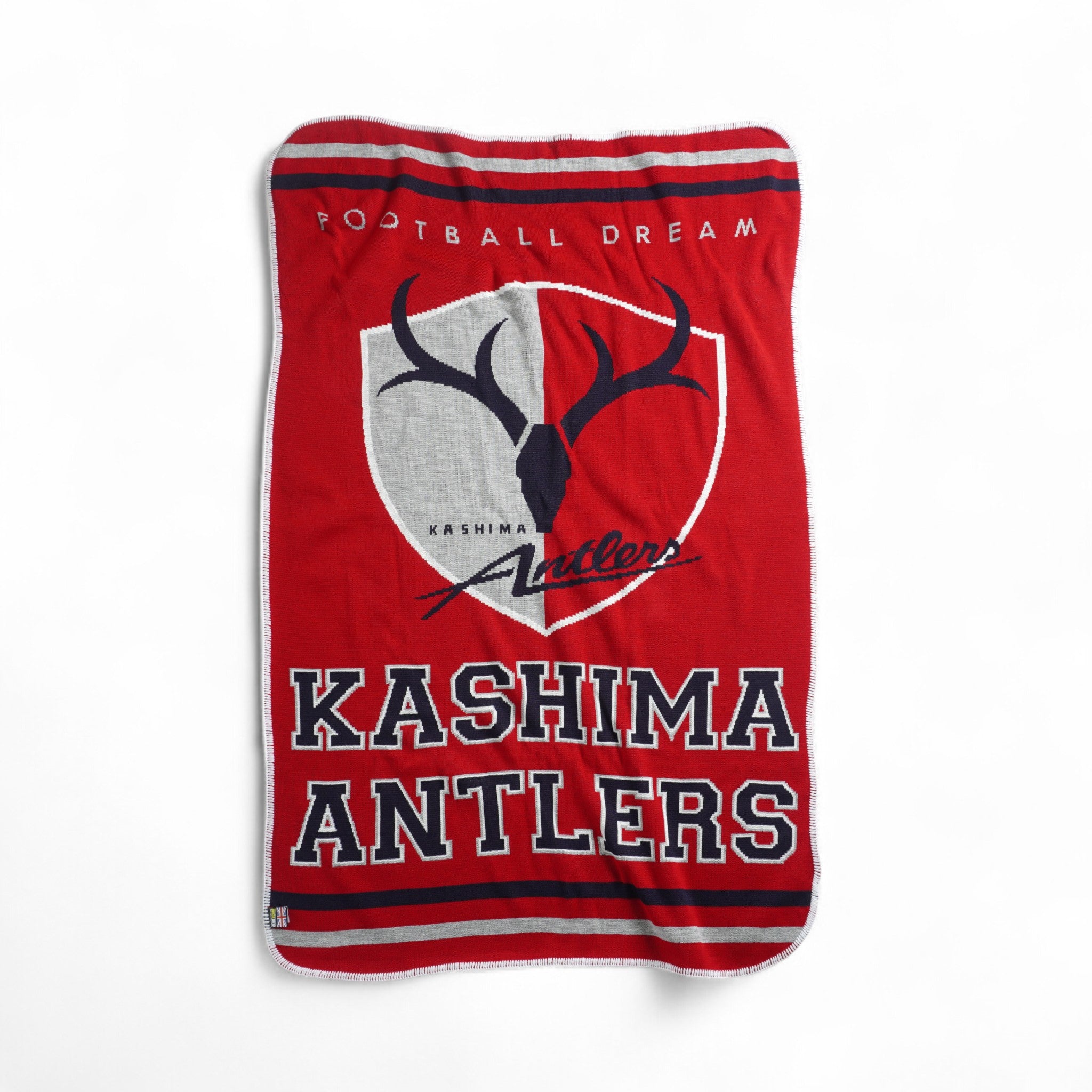 Antlers 鹿島アントラーズ ブランケット SOCIO 収納袋つきブランケット