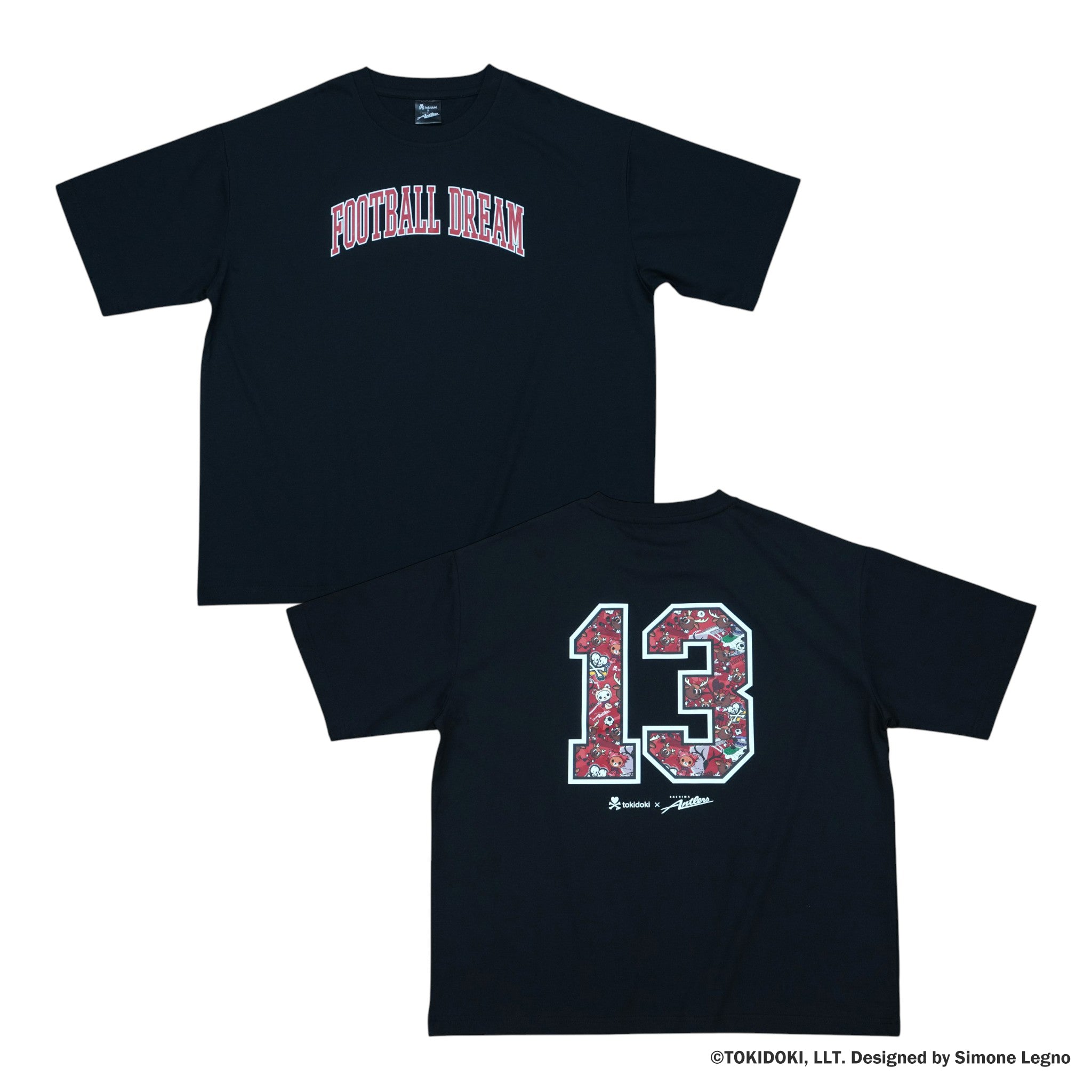 tokidoki × Antlers 総柄ナンバーTシャツ（全3色）【受注】 – 鹿島
