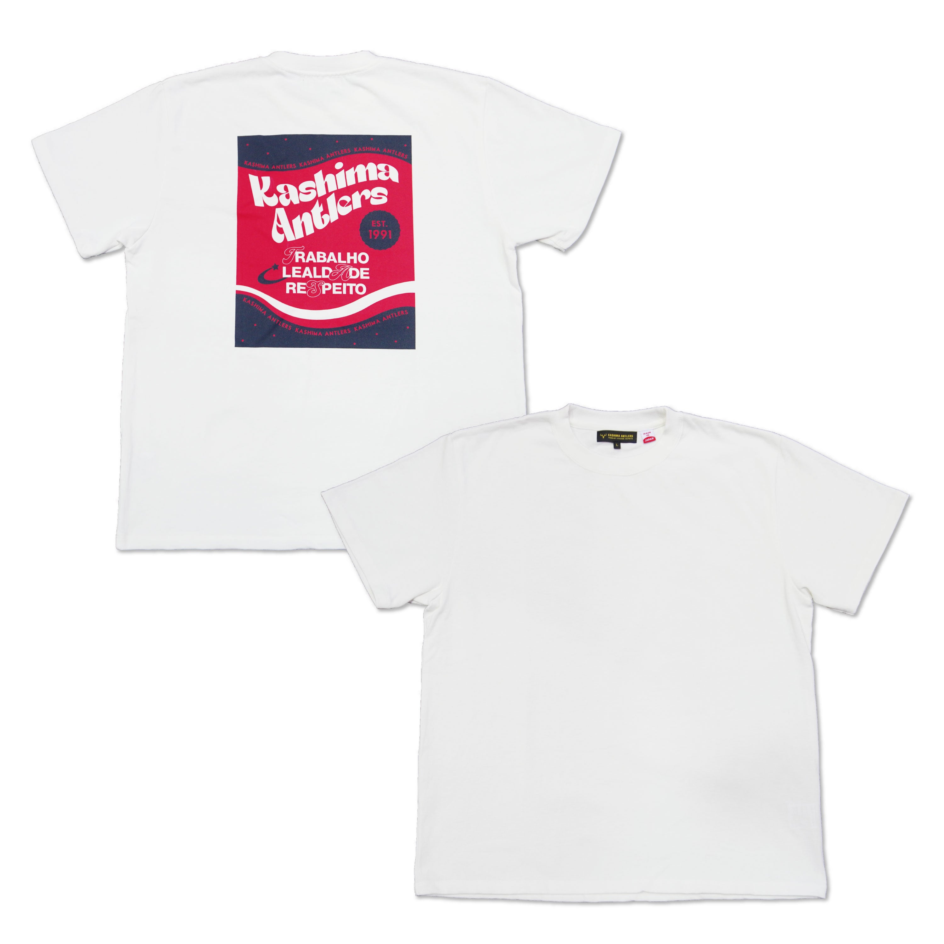 JAPAN Tシャツ（バックプリント）WHITE A – 鹿島アントラーズFC 公式オンラインストア