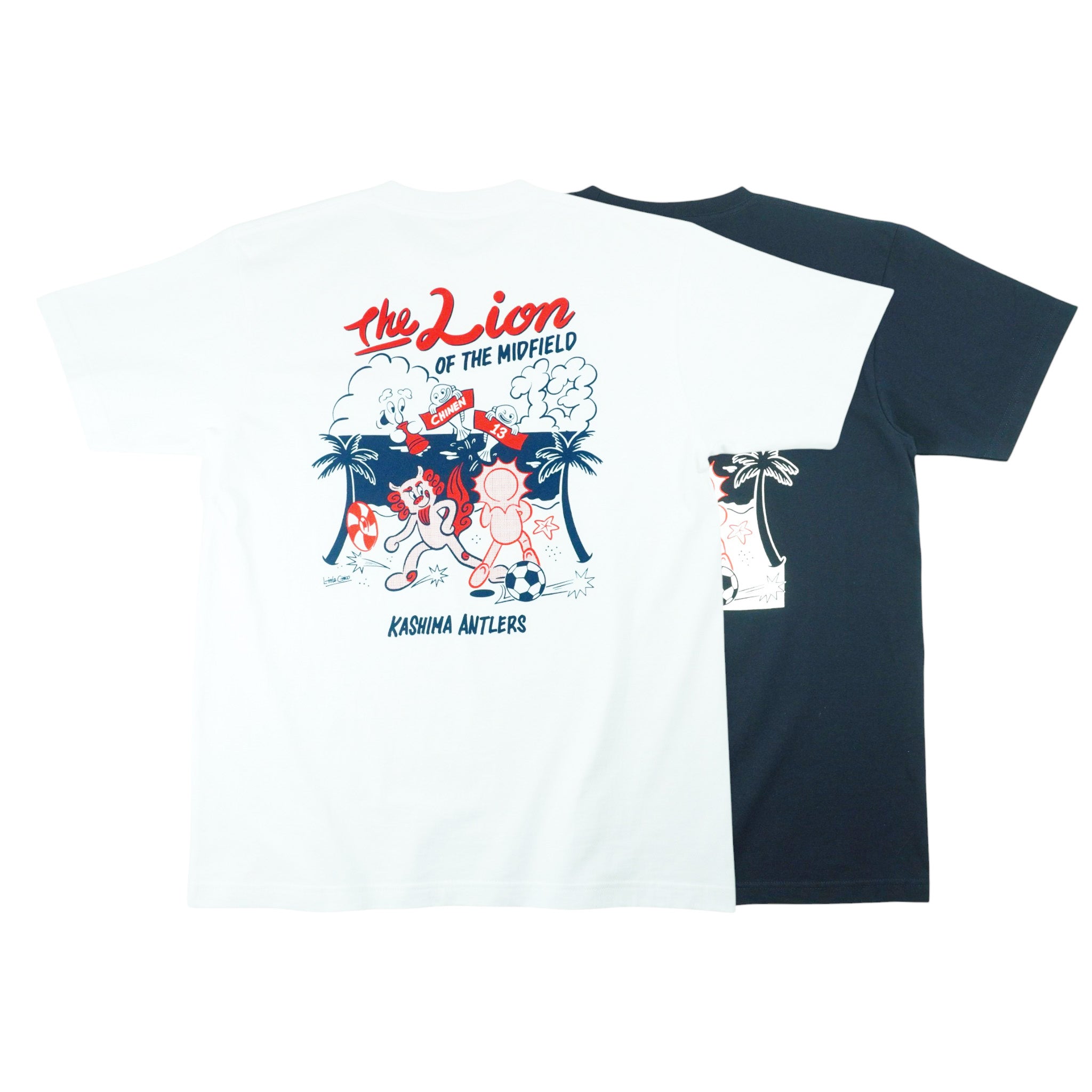 The Lion of the Midfield Tシャツ / Little chico（全2色