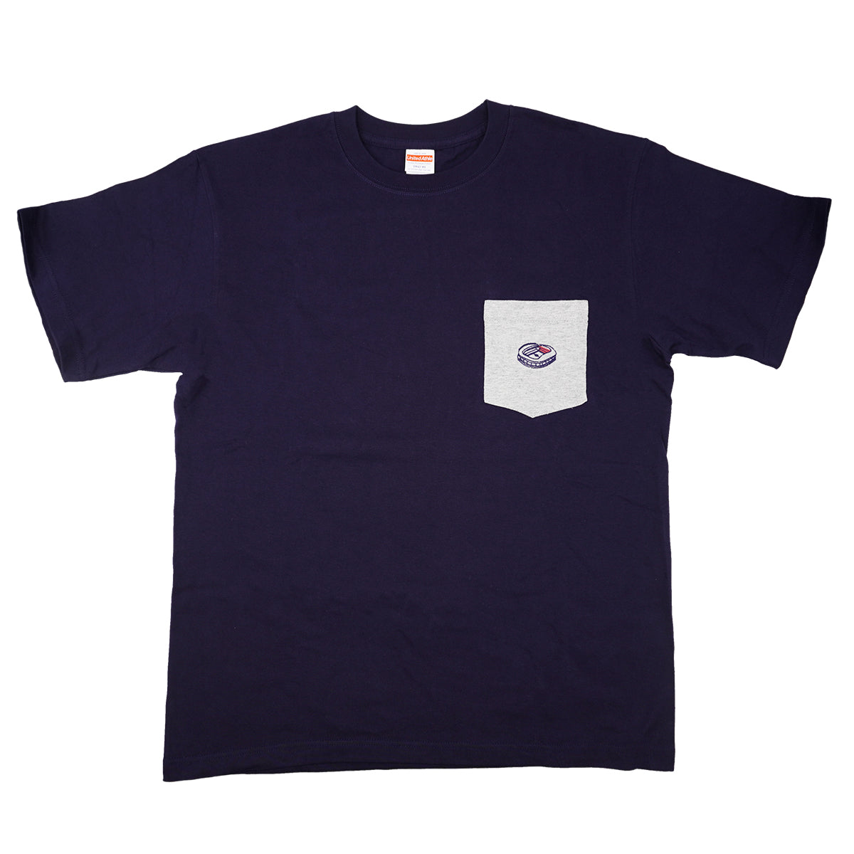 ポケットTシャツ（スタジアム刺繍）ネイビー – 鹿島アントラーズFC 公式オンラインストア
