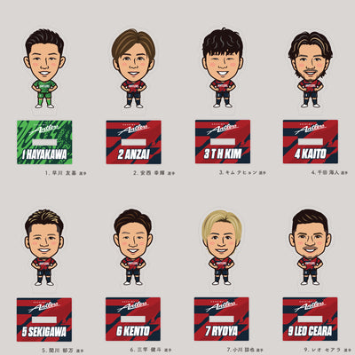 【ブラインド】25プレイヤーズイラストアクリルスタンド（全34種）