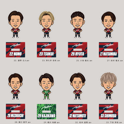 【ブラインド】25プレイヤーズイラストアクリルスタンド（全34種）