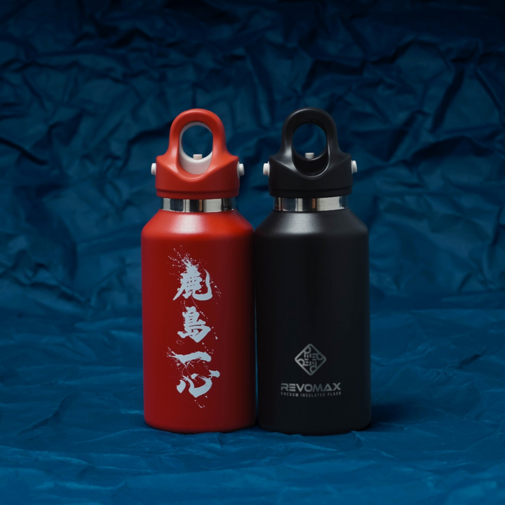 鹿島一心」REVOMAX×ANTLERS 12ozボトル（全2色） – 鹿島アントラーズFC