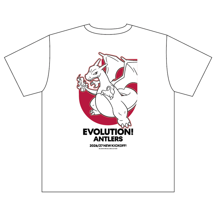 【バラ売り不可】鹿島アントラーズ　にっこりーノ 鹿島アントラーズ リザードン Tシャツ – 鹿島アントラーズFC - 公式