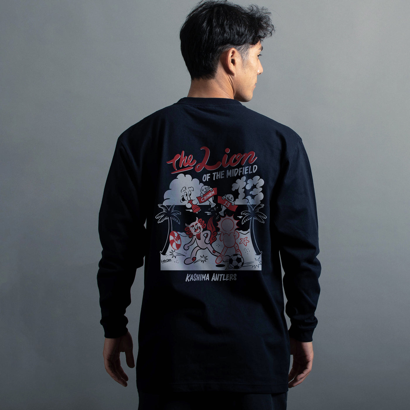 The Lion of the Midfield ロンTEE / Little chico（全2色）【受注】
