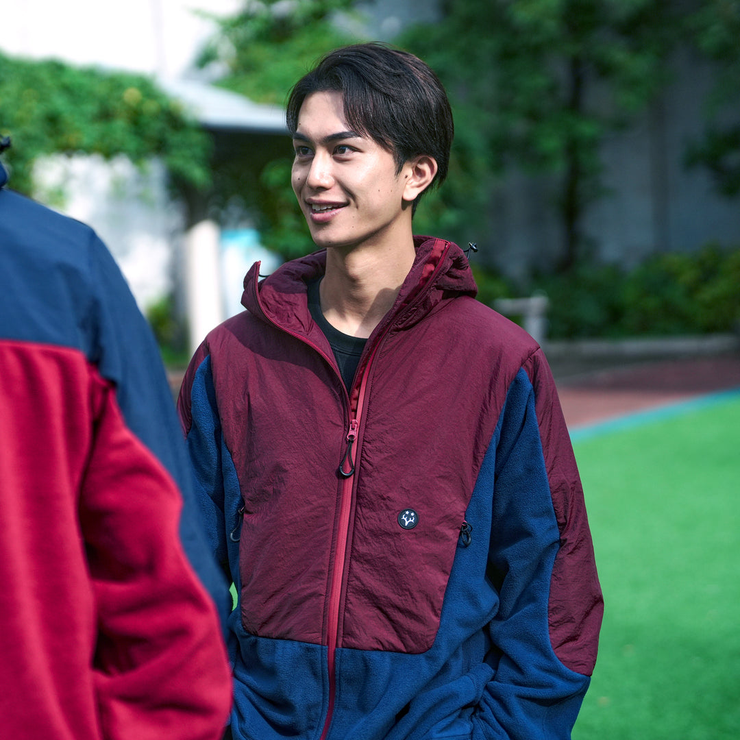 KASHIMA ANTLERS コンビネーションフーディーブルゾン – 鹿島