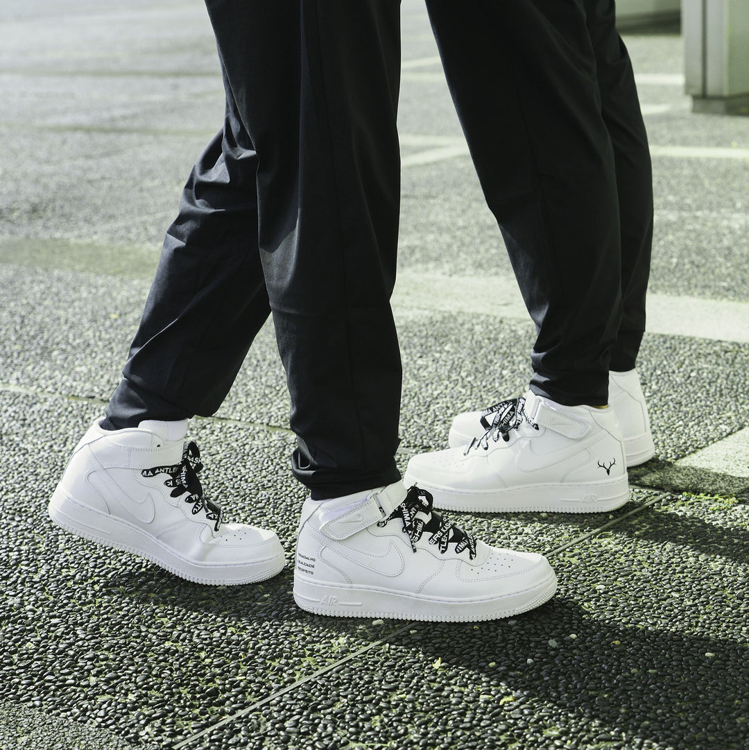 【内祝い】 FORCE AIR NIKE 1 鹿島アントラーズFC – '07（黒刻印） MID トップス