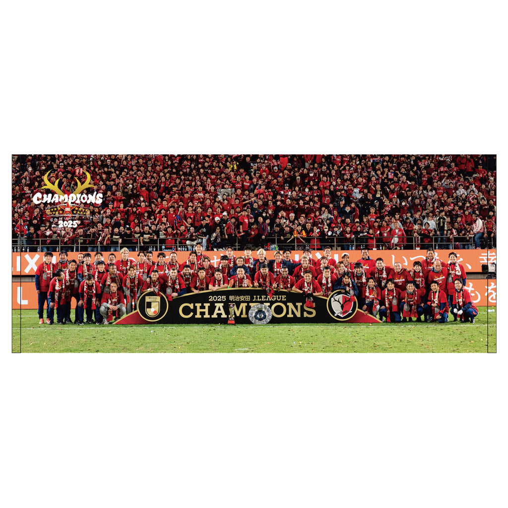 25J1リーグ優勝記念フェイスタオル【予約】 – 鹿島アントラーズFC