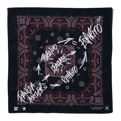 YOICHIROUCHIDA  ZICO SPRIT BANDANA（BLACK）