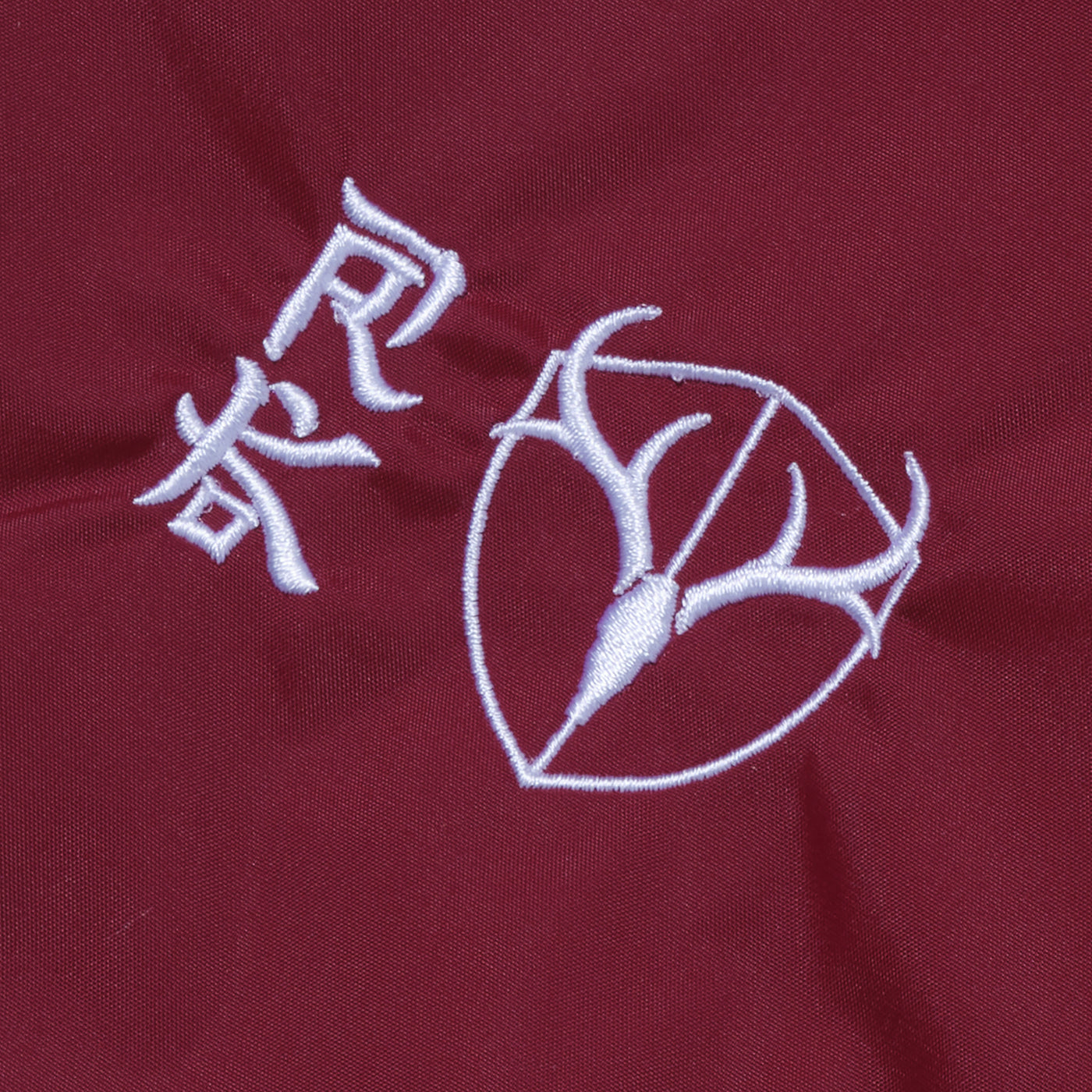 【受付終了】RK COACH JACKET "Zico, Statue of the legend"（BUNGUNDY）