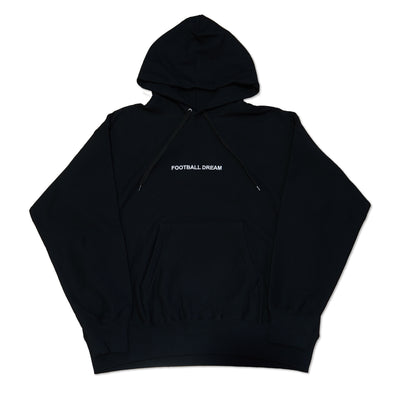 F.D. FOOTBALLDREAM SWEAT HOODIE（BLACK）