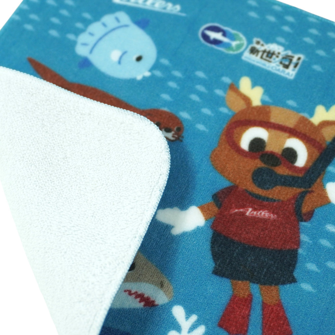 アクアワールド大洗×鹿島アントラーズ ミニタオル – 鹿島アントラーズ