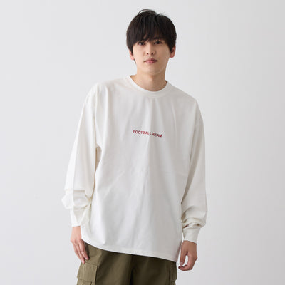 F.D. FOOTBALLDREAM PONTI LS TEE（WHITE）