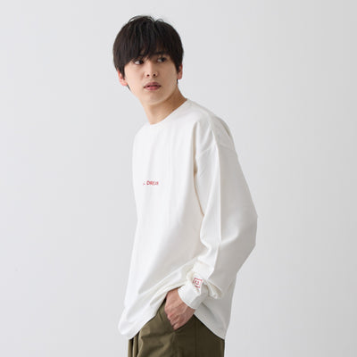 F.D. FOOTBALLDREAM PONTI LS TEE（WHITE）