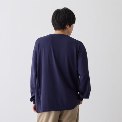 F.D. FOOTBALLDREAM PONTI LS TEE（NAVY）