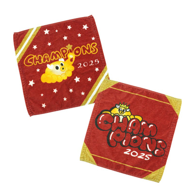 25Ｊ１リーグ優勝記念ハンドタオル（黄金のしかたこ） 2枚セット【予約】