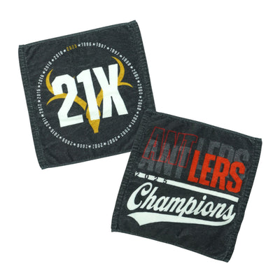 25Ｊ１リーグ優勝記念ハンドタオル（21X/CHAMPIONS） 2枚セット【予約】