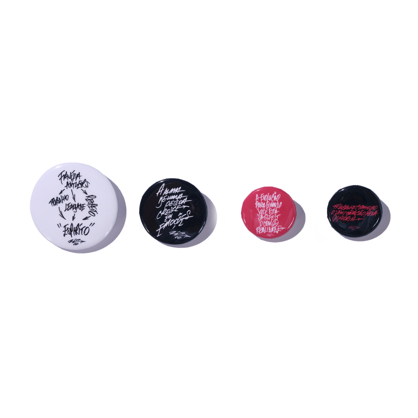 YOICHIROUCHIDA  ZICO SPIRIT BUTTON BADGE SET B