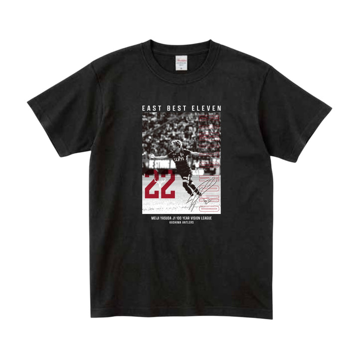 J1百年構想リーグ濃野選手受賞記念Tシャツ【受注】 – 鹿島