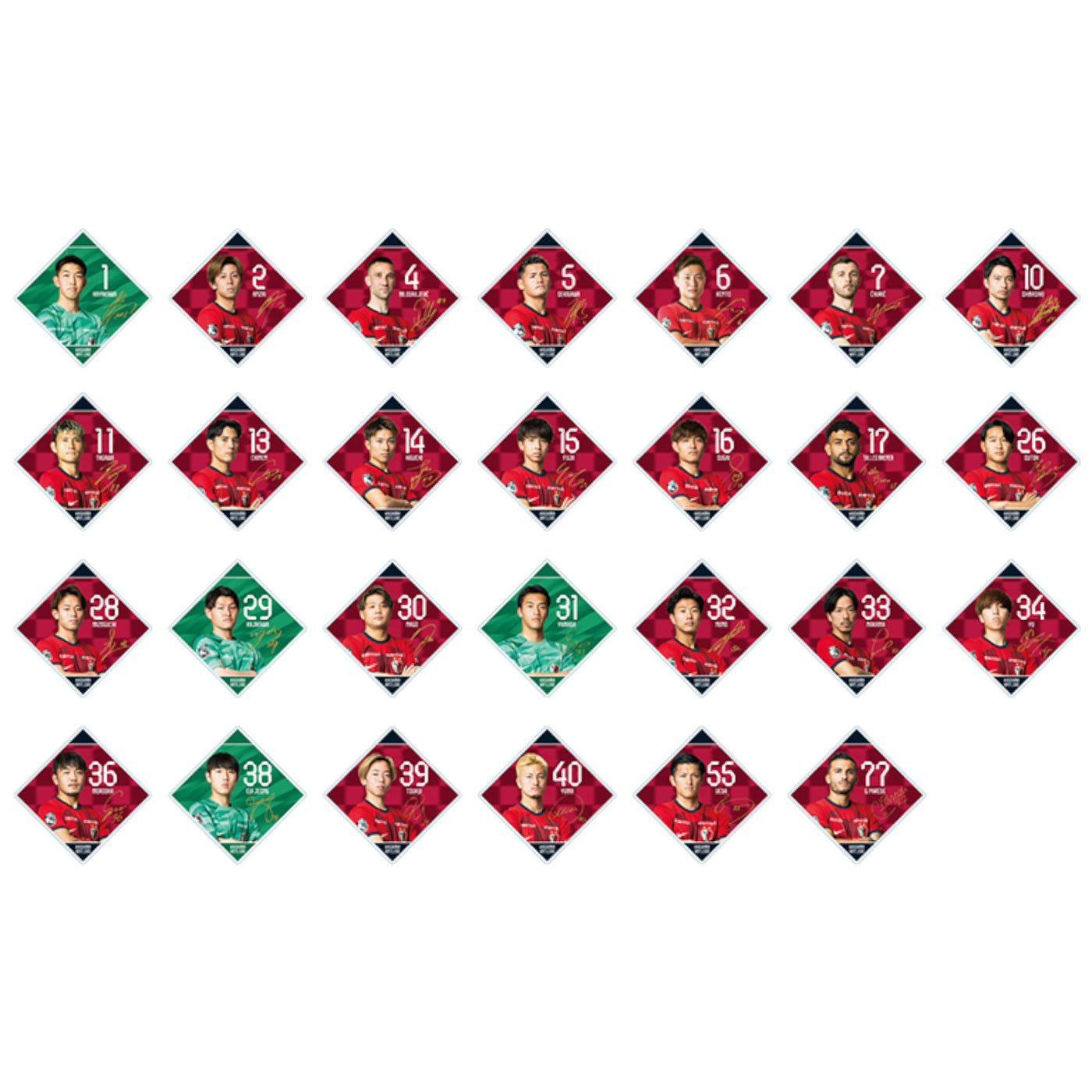 【ブラインド】アクリルステッカー(全27種)