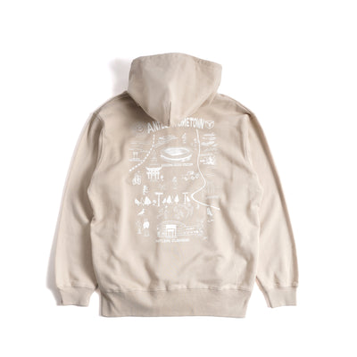 RYUAMBE×KASHIMA ANTLERS ジップパーカー（SAND）