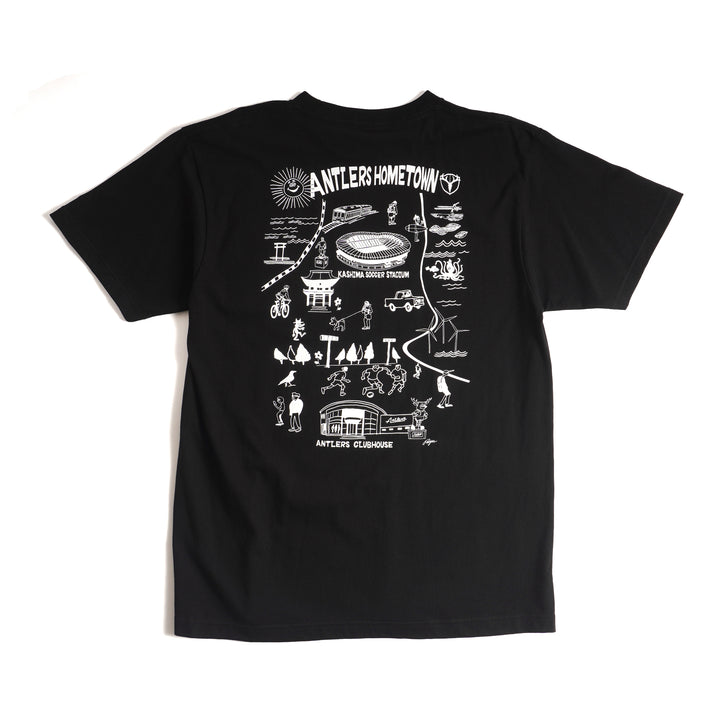 RYUAMBE×KASHIMA ANTLERS Tシャツ（BLACK） – 鹿島アントラーズ