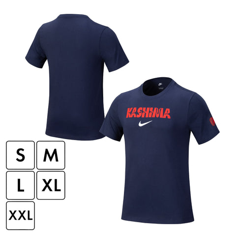 鹿島アントラーズ 2022 エバーグリーンクレストTシャツ （ブラッケンドブルー 鹿島アントラーズ 2022 エバーグリーンクレストTシャツ