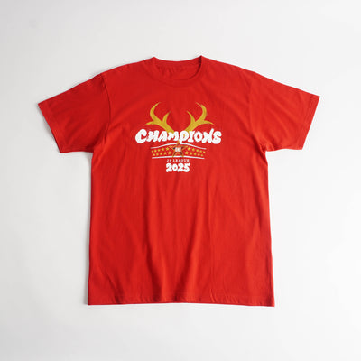 25Ｊ１リーグ優勝記念Tシャツ（RED）キッズサイズ【予約】
