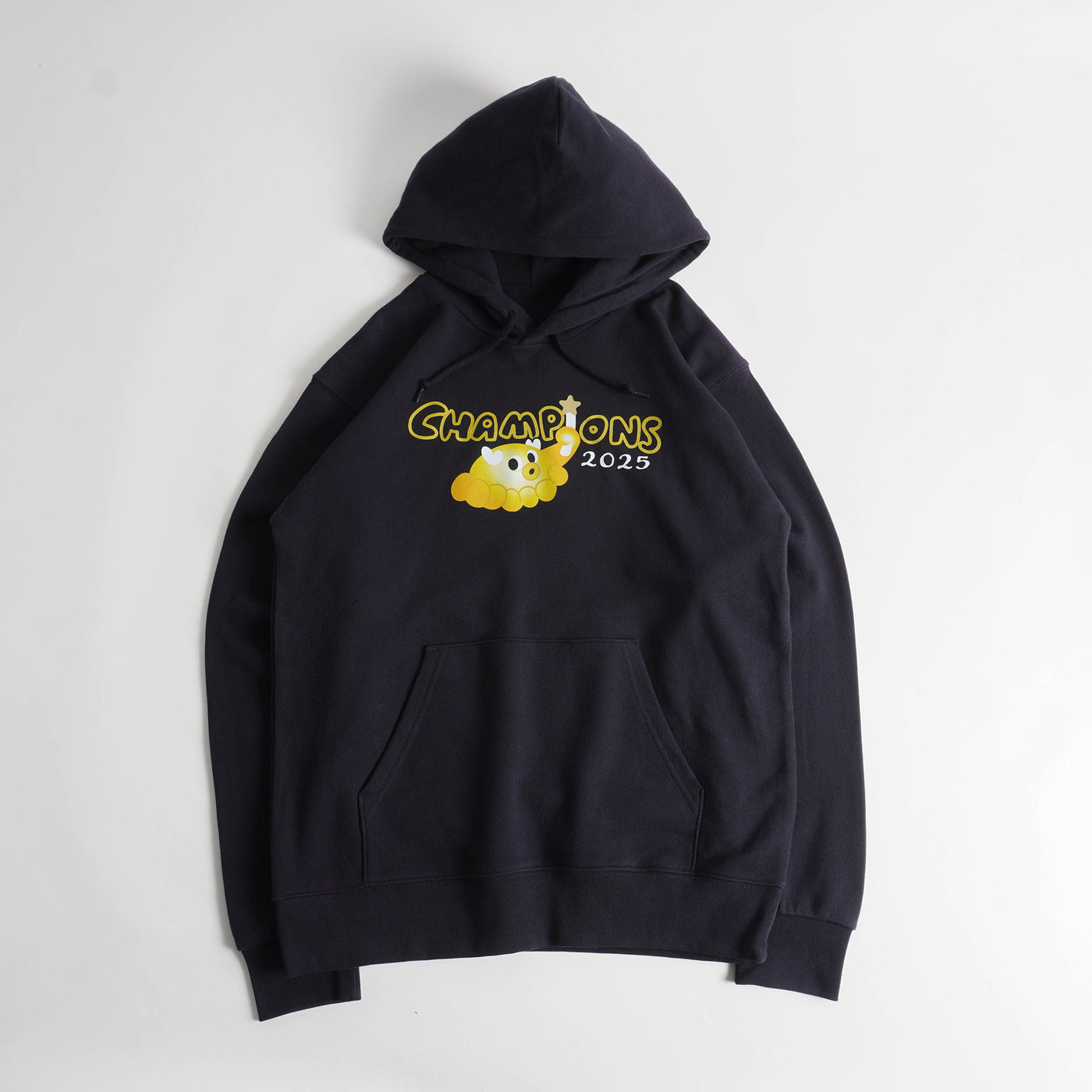 k*i様 鹿島アントラーズ　勝ち連チャーム　2025シーズン　全23勝分 25J1リーグ優勝記念フーディー（黄金のしかたこChampions）全2色