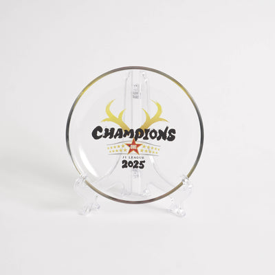 25Ｊ１リーグ優勝記念ガラスプレート＋スタンド付き【予約】