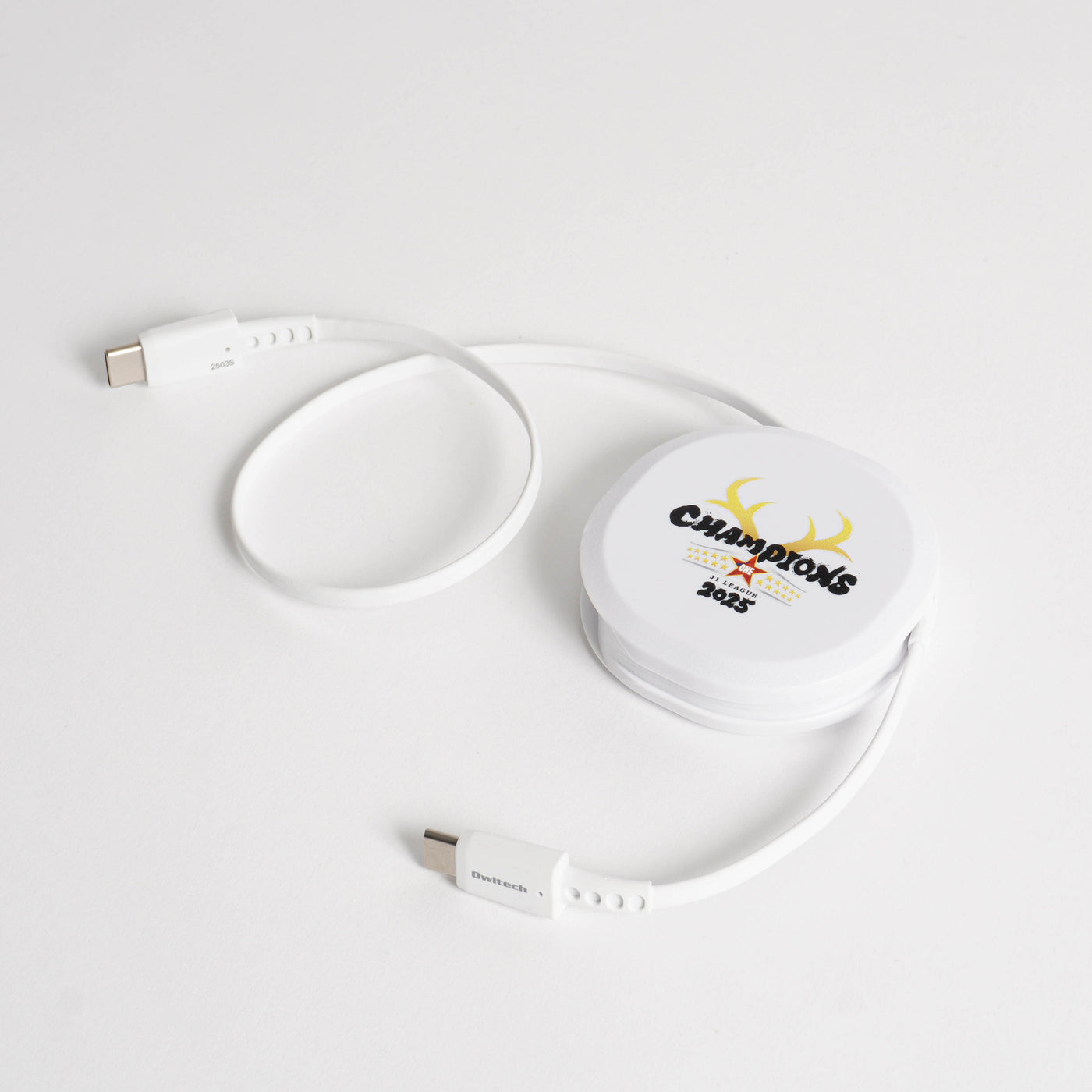 25Ｊ１リーグ優勝記念 充電ケーブル（WHT）【予約】