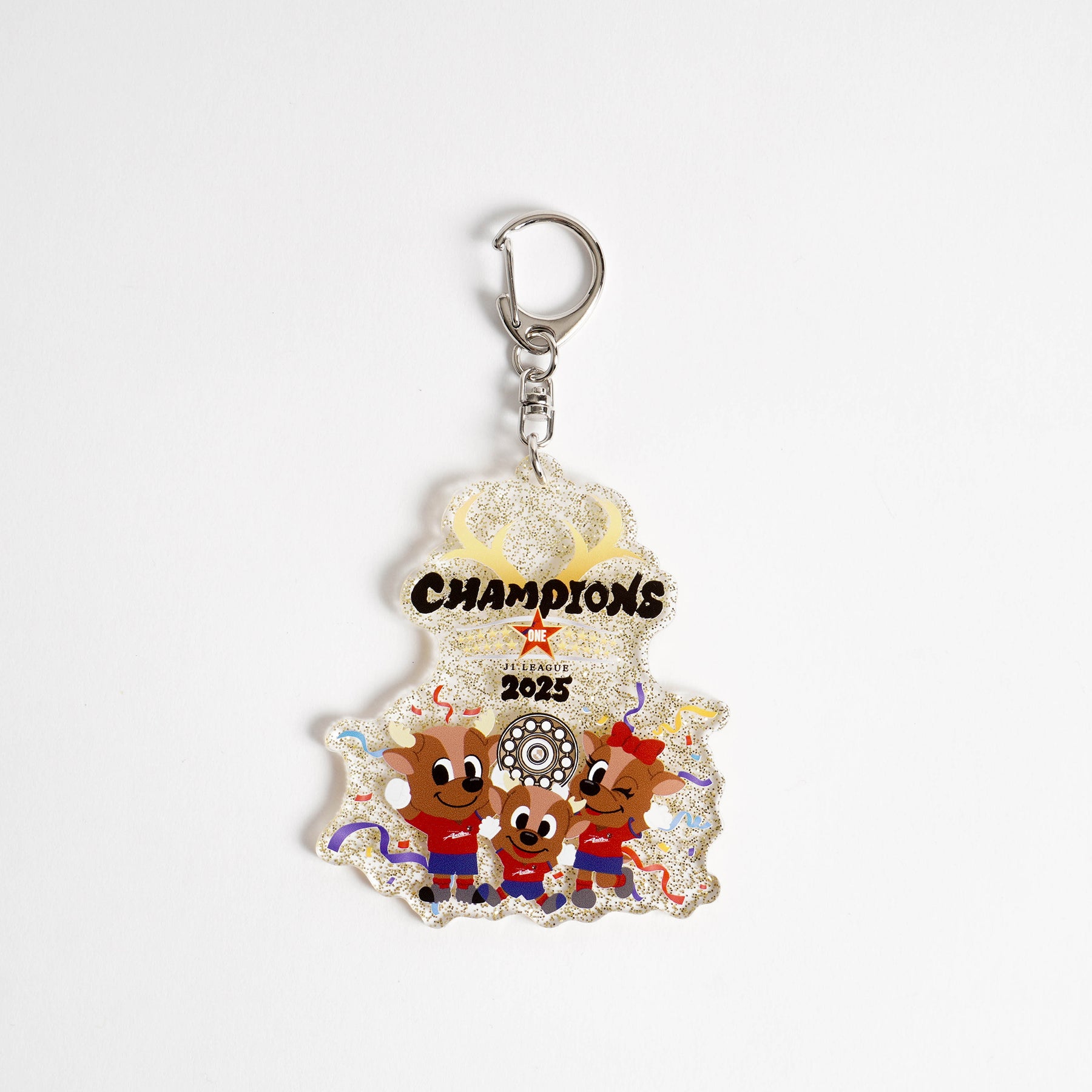25J1リーグ優勝記念ラメ入りアクリルキーホルダー（全6種）【予約