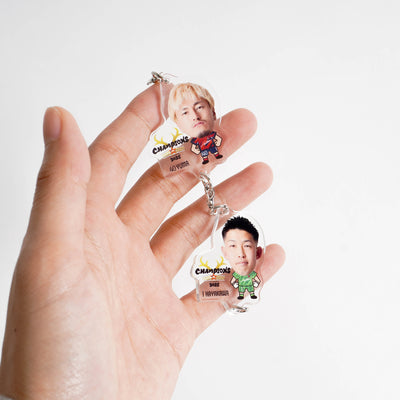 【ブラインド】25Ｊ１リーグ優勝記念連結チャームキーホルダー【予約】
