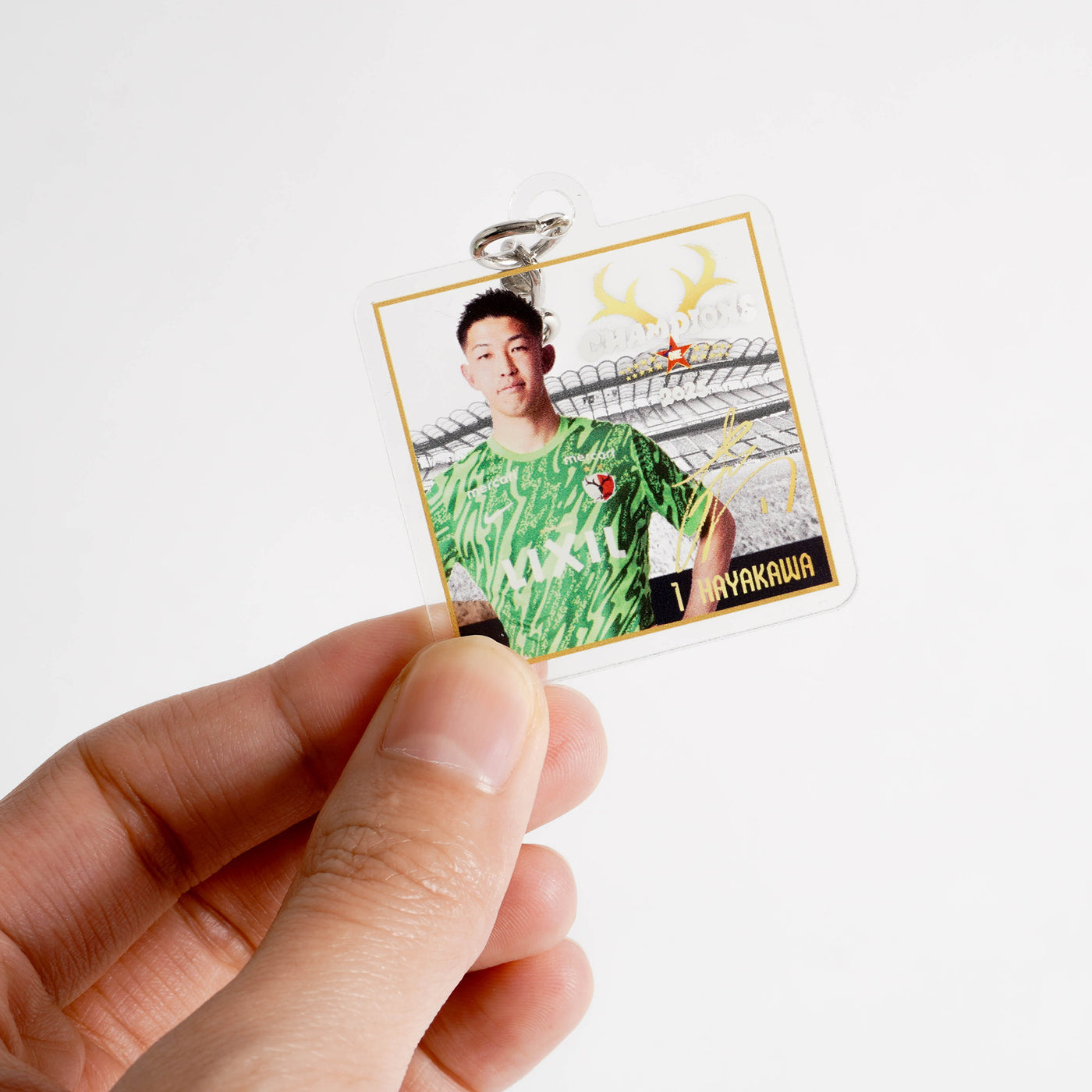 【ブラインド】25Ｊ１リーグ優勝記念アクリルミニ色紙キーホルダー【予約】