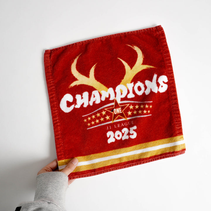 25J1リーグ優勝記念ハンドタオル（優勝記念ロゴ/マスコット）2枚