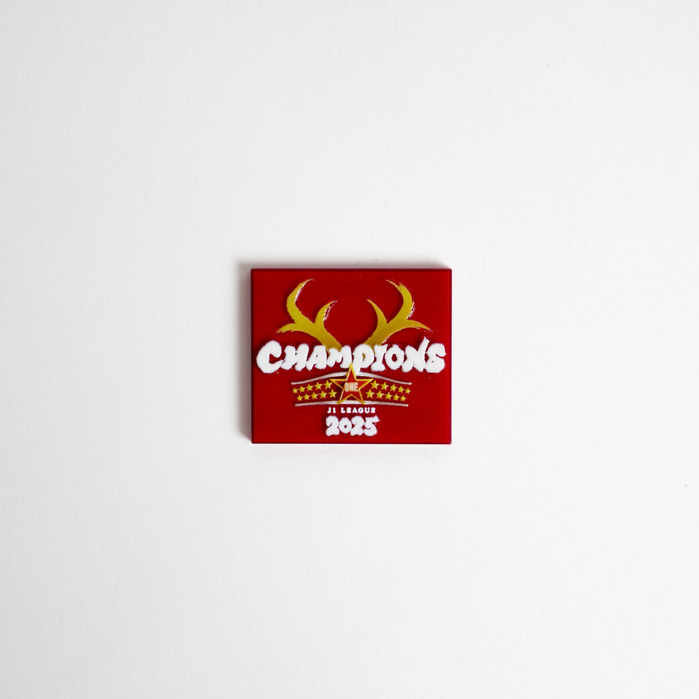 25Ｊ１リーグ優勝記念3Dステッカー【予約】