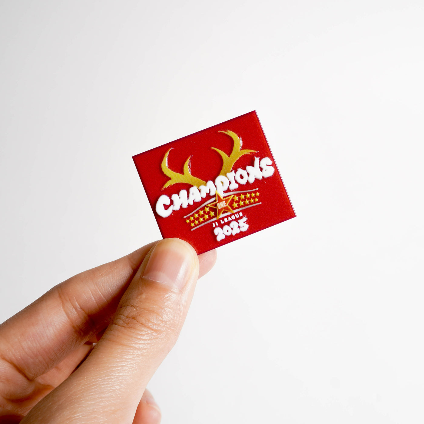 25Ｊ１リーグ優勝記念3Dステッカー【予約】