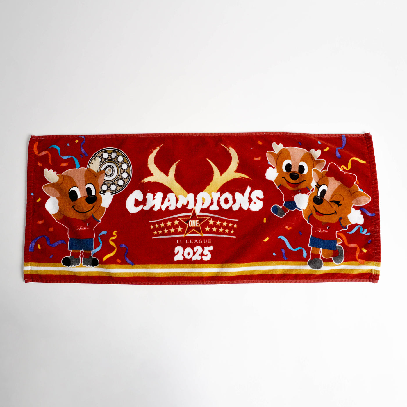 25Ｊ１リーグ優勝記念フェイスタオル（マスコット）【予約】