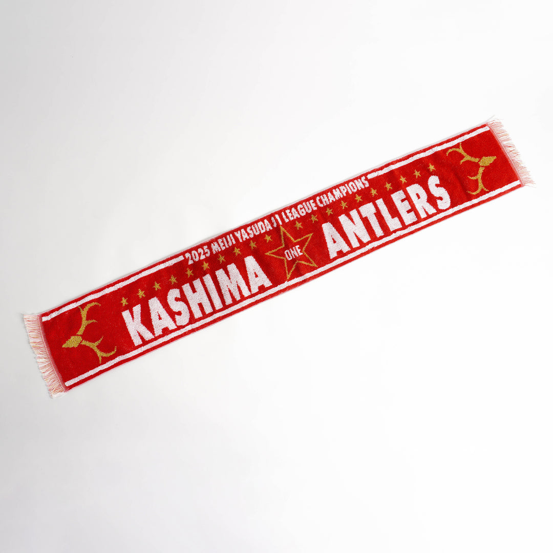 25J1リーグ優勝記念ジャガードタオルマフラー【予約】 – 鹿島